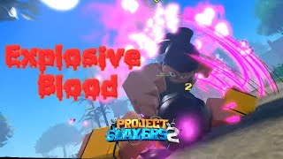 Project Slayers 2 Is Looking INSANE! (Blood Manipulation) | Roblox