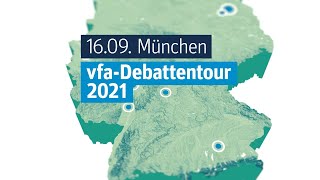 Live! vfa-Debattentour 2021 – Innovationsförderung in der Region: Was brauchen Biotech-Start-Ups?