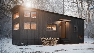 THE MOST BEAUTIFUL FLOOR PLAN TINY HOUSE THE NOOK FAMILY BY ZOOK CABINS