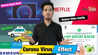 #COVID19 Corona Virus Effect | Internet Slow Down | MyGov Chatbot In Whatsapp | Ola & Uber Shutdown