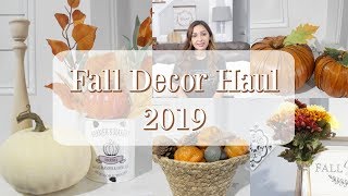 FALL DECOR HAUL 2019 | THRIFT STORE FINDS | TARGET | DOLLAR GENERAL | WALMART