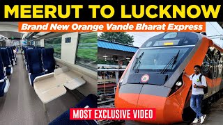 Meerut to Lucknow Vande Bharat Express Train | मेरठ लखनऊ वंदे भारत एक्स्प्रेस