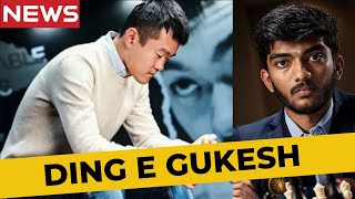 DING responde GUKESH na FINAL do MUNDIAL de XADREZ