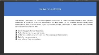 Citrix Virtual Apps and Desktop | Part 02 | Delivery Controller