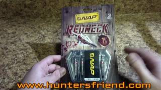 NAP Redneck Broadheads-  product review!