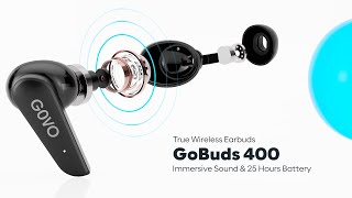 GOVO GoBuds 400 | True Wireless Earbuds with 25H Playtime [Upgraded Version]