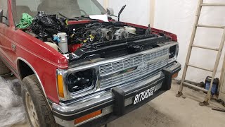 4x4 S10 Blazer LS swap part 4