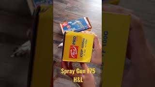 Spray Gun F75 H&L #shorts #ytshorts  #viralshorts #murahtapigamurahan #perkakas #Spraygunmurah