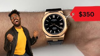 Rotary Regent Watch Review - Audemars Piguet Royal Oak Homage?