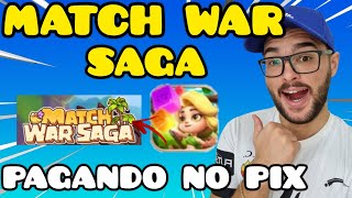 MATCH WAR SAGA COMO JOGAR - COMO GANHAR DINHEIRO NO APLICATIVO MATCH WAR SAGA