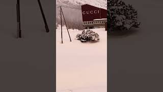 Gucci in Snow, Bernina Lagalb, Switzerland