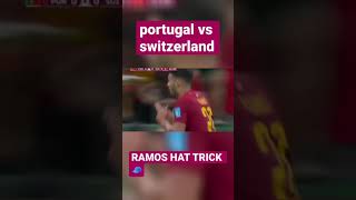 Portugal DOMINATES Switzerland 6-1 with Ramos HAT-TRICK!🙌 #shorts#worldcup#fifa #worldcup2022#soccer