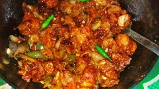 chilli chicken/Dhaba style Chilli chicken recipe/chilli chicken recipe by sabita kitchen.