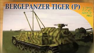 MY FIRST TANK BUILD 1/72 BERGEPANZER TIGER BY DRAGON  PART # 1