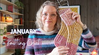 January Knitting Chat - A hat, a cowl and a knitalong 🧶🧦