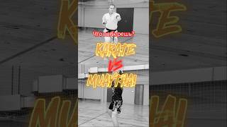 ТВОЙ ВЫБОР: МУАЙ ТАЙ или КАРАТЭ?  #karate #muaythai #карате #тайскийбокс  #сравнение