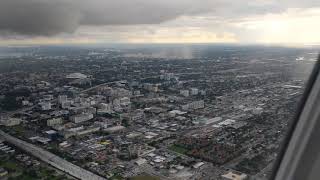 Landing in to Miami