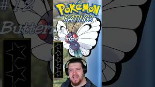 Butterfree Pokémon Ratings #Shorts