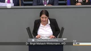 Bundestagsrede Dr. Birgit Malsack-Winkemann (MdB) vom 05.07.2018