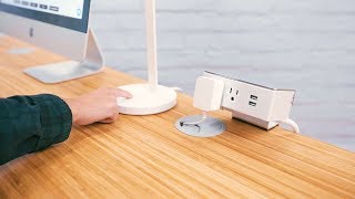 Clamp-on Power with USB by UPLIFT Desk