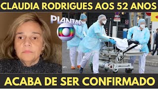 URGENTE: CLAUDIA RODRIGUES FOI LEVADA HOJE, A NOTÍCIA DEIXA FÃS DE CORAÇÃO PARTIDO