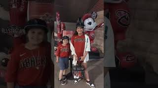 @Dbacks 20Sec Chase Field Tour  @MLB #mlbfamily #baseballkid #roadtrips #chasefield #shorts