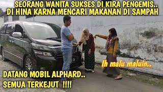 SEORANG WANITA SUKSES DI KIRA PENGEMIS || Beberapa menit kemudian, semua terkejut..