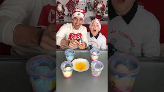 ✅Cotton candy challenge!😜#dadandson #games #humor #challenge #gioco #padreefiglio #challenge