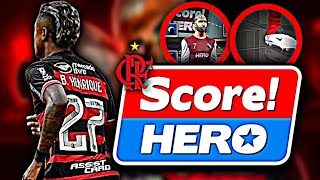 SCORE HERO FLAMENGO MOD COM DINHEIRO INFINITO FACES DOS JOGADORES CHUTEIRAS MODIFICADAS E INTERFACE