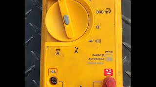 Multimeter how to use for testing equipment