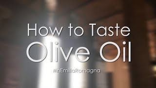 How to Taste Olive Oil - Taster Session at Donna Livia #inEmiliaRomagna