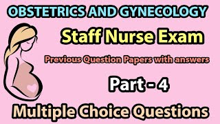 Obstetrics and Gynaecology multiple choice questions