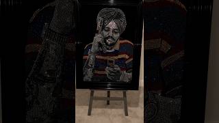 Sidhu Moosewala New Diamond Painting💎#sidhumoosewala #steflondon #justiceforsidhumosewala #shorts