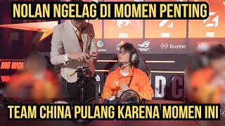 DFG TEAM CHINA HARUS PULANG KARENA MOMEN PENTING INI