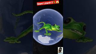 Giant Lizard Part-2 On Google Earth 🦎😱 #shorts #youtubeshorts #shortsfeed #googleearth #lizard #map