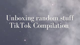 Unboxing Random Stuff (ASMR) | TikTok Compilations