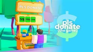 Pls donate live giving robux to viewers