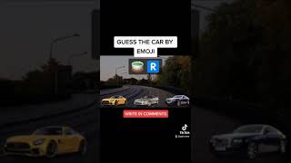 GUESS THE CAR BY EMOJI | CAR LOGO QUIZ #shorts