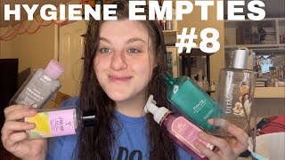 HYGIENE EMPTIES #8 ( bath and body works | cruelty free hair products | tree hut )