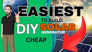 The EASIEST DIY Solar Generator: Building Your Emergency Power Solution in 3 Simple Steps