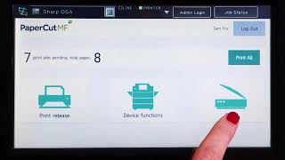 PTS srl consiglia PaperCut MF for Sharp OSA Multifunction Devices Application