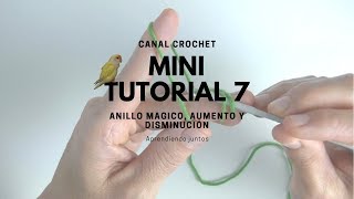 Anillo mágico, aumento y disminución tutorial