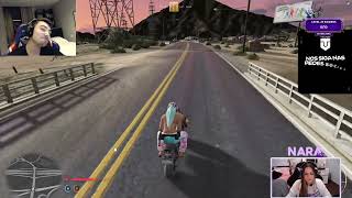 SPK REAGINDO A NARA ATROPELAND0 ELE | gta rp