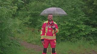 Tipps von der Feuerwehr: So verhältst du dich bei Unwetter mit Starkregen, Gewitter & Co.