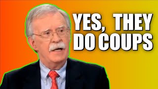 John Bolton Admits It - Juan Guaido Declares Himself President of the DNC