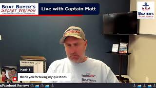 Live Q&A for Boat Shoppers and Boaters