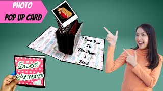 DIY Photo pop up card / Pop up card tutorial / Handmade Photo card / How to make Photo Card 2023