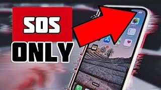 How to Get Rid Of SOS Only on iPhone X