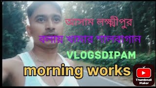 morning walk (VlogsDipam)#trending || vlog#chal Bagan