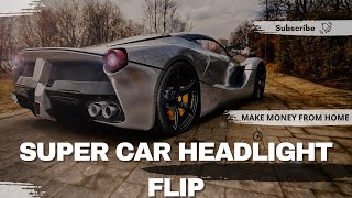 Ferarri headlight flip on eBay: How to list used car parts for sale online!